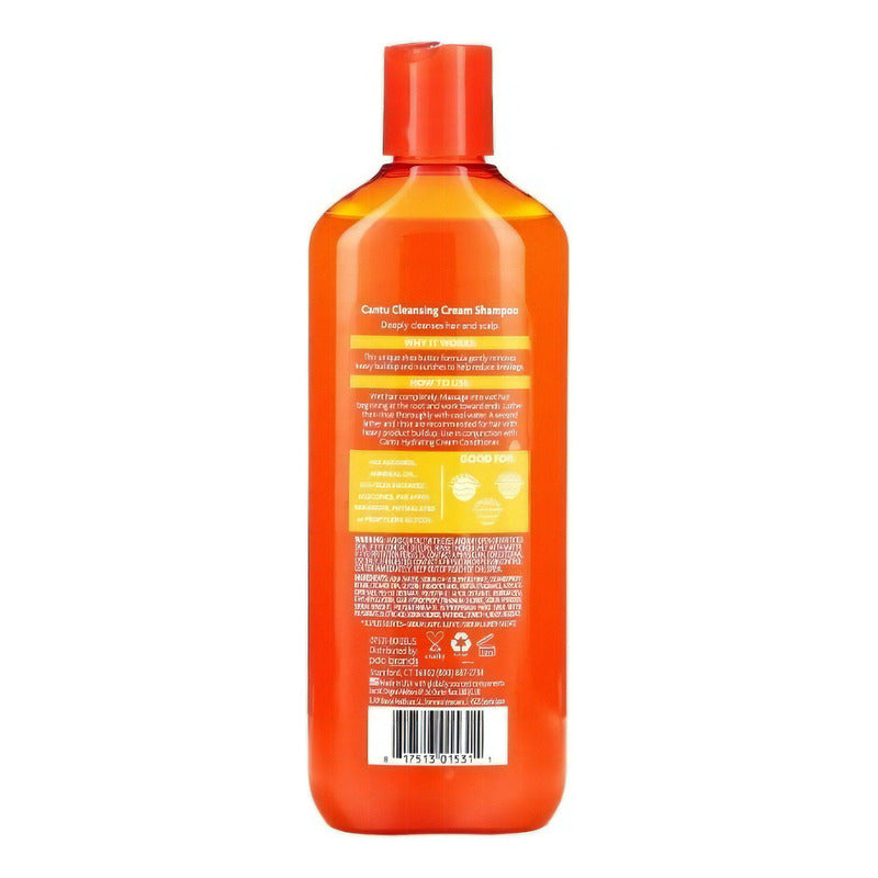 Shampoo Para Rulos Cantu 400 Ml Manteca De Karite