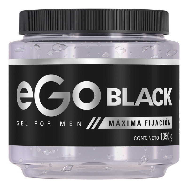 Gel Fijador Para Cabello Ego Black 1350 Ml