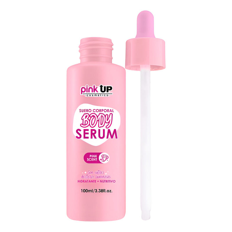 Body Serum Suero Corporal Con Destellos Luminosos Pink Up Fragancia Pink Scent