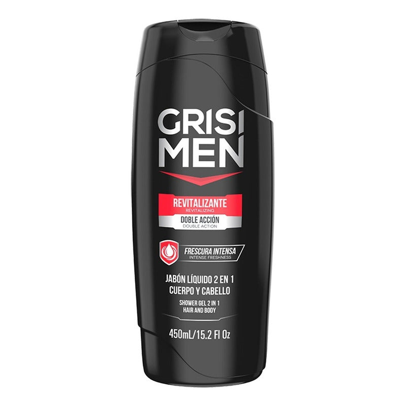 Gel De Ducha Grisi Men Revitalizante 450ml