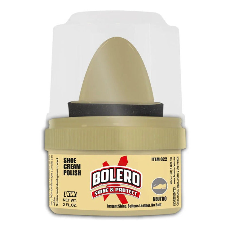 Crema Lustradora Bolero 60ml Autobrillante