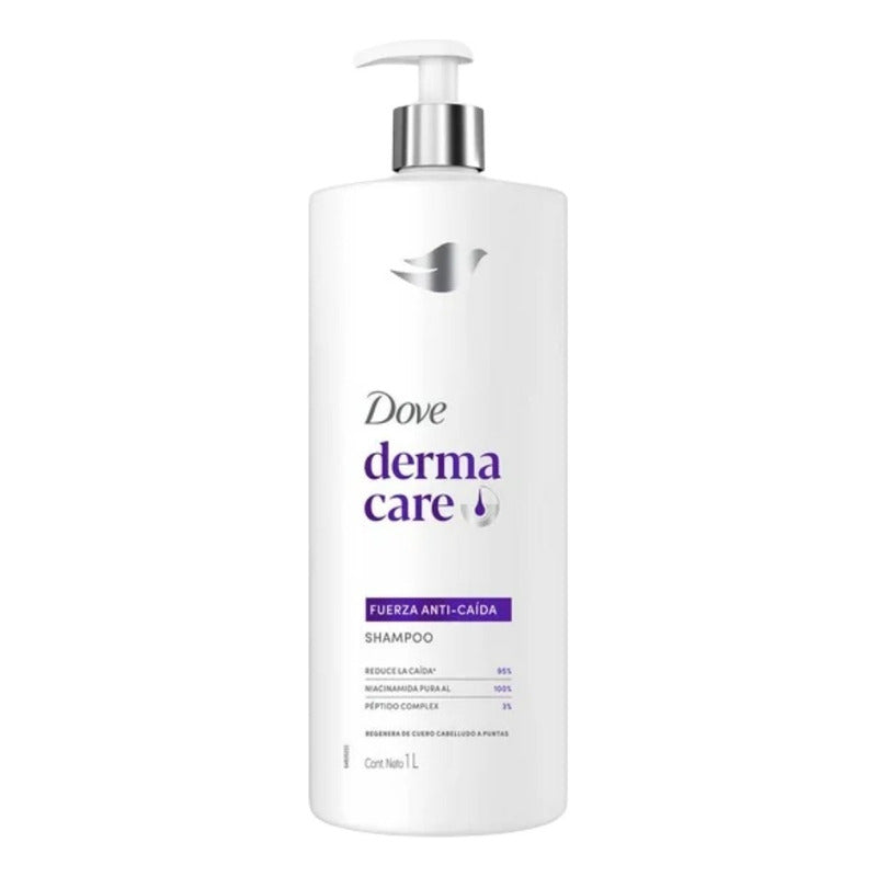 Dove Shampoo Dermacare Fuerza Anti-caida 1l