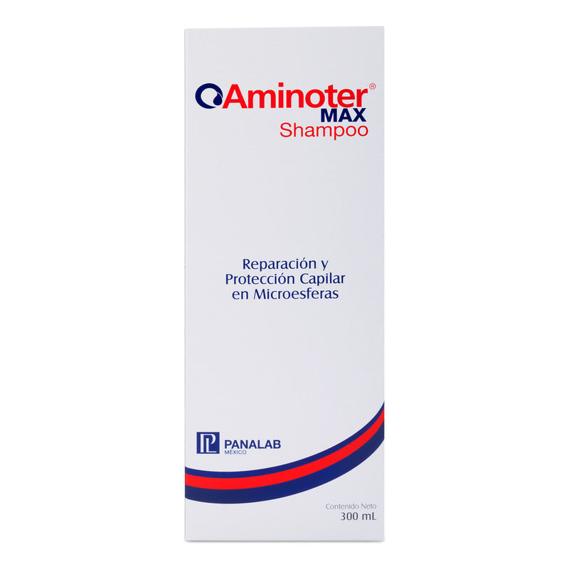 Aminoter Max Shampoo Vitamina C Y E Reparación 300ml
