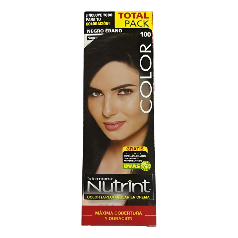 Xiomara Nutrint Tinte Permanente En Crema + Amapolleta