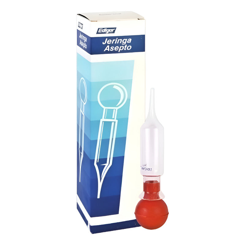 Edigar Jeringa Asepto (aseptica) 60 Ml De Cristal 60 Ml