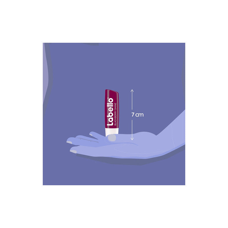 Labello Bálsamo Labial Protector Humectante Mora 4.8g