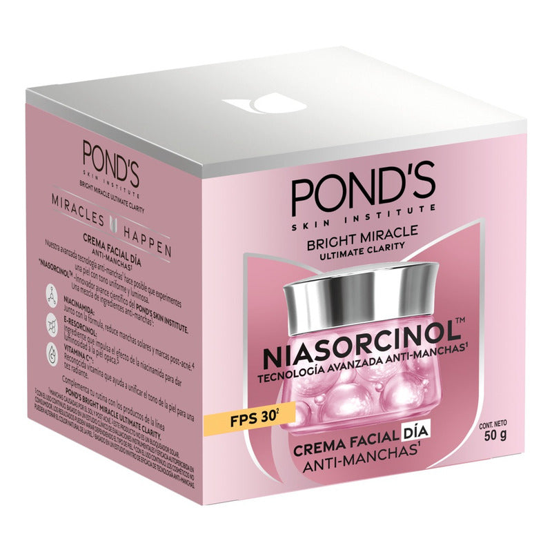 Ponds Bright Miracle Crema Dia 50g Anti-manchas Todo Tipo De Piel Día