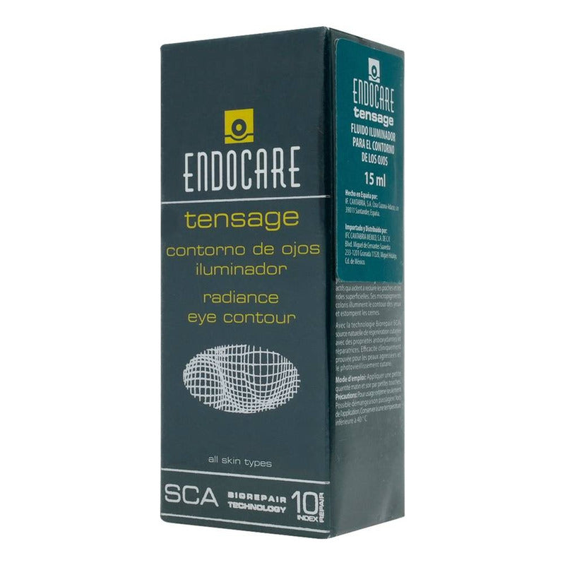 Endocare Tensage Fluido Iluminador Para Ojeras, Uso Día Y Noche, 15 Ml