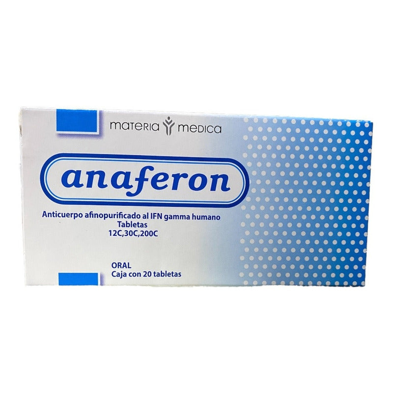 Anaferon Adulto Anticuerpo Afinopurificado 20 Tabletas