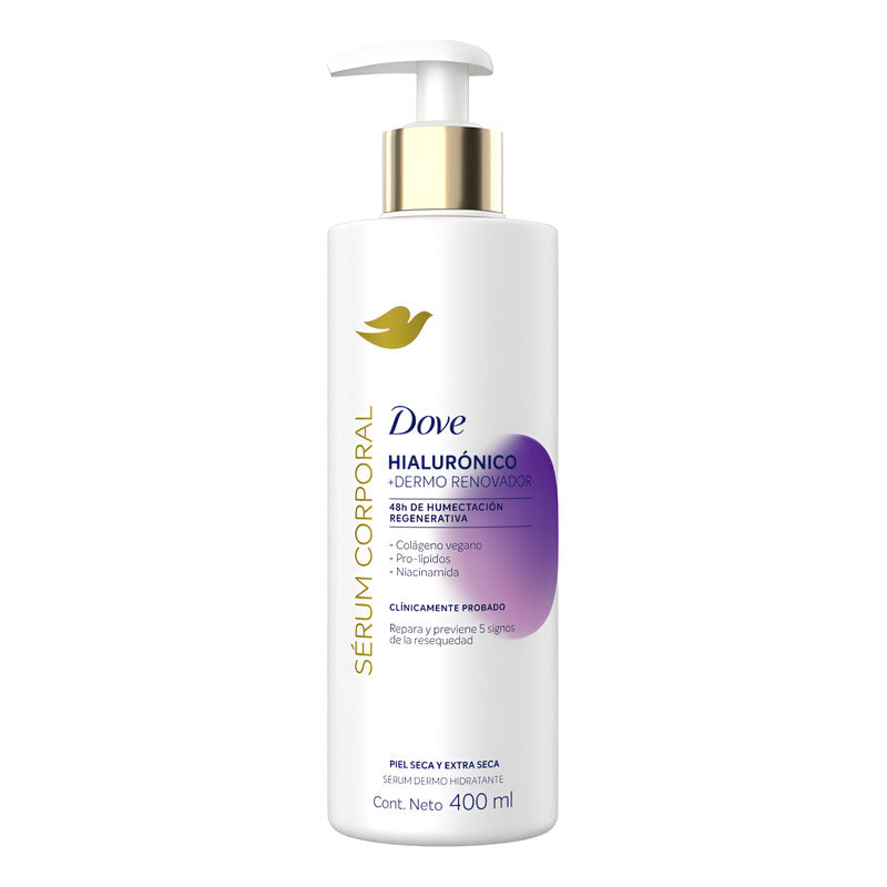 Dove Sérum Corporal Hialurónico 400 Ml - Piel Seca