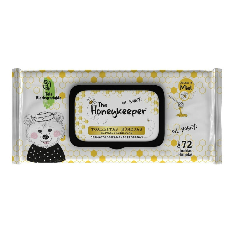 Toallitas Húmedas Miel 72 Piezas The Honeykeeper