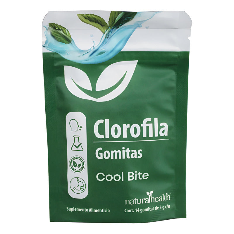 Clorofila Suplemento Alimenticio 14 Gomitas Cool Bite Clorofila