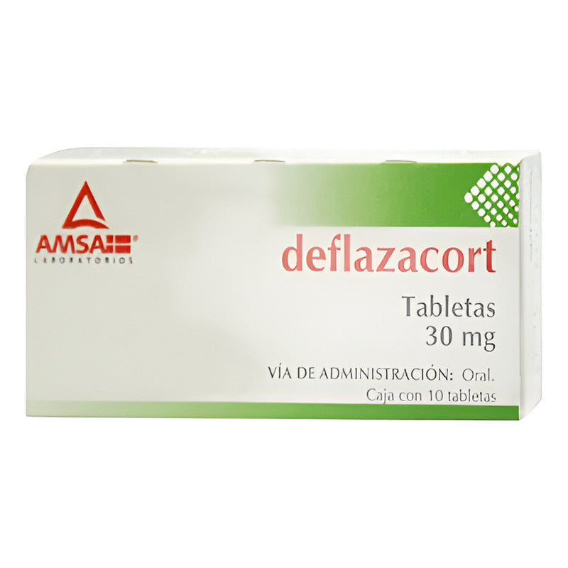 Deflazacort Genérica Amsa Tableta 30mg