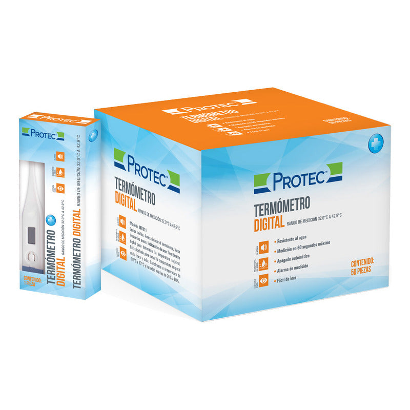 Termómetro Digital Protec Resistente Al Agua