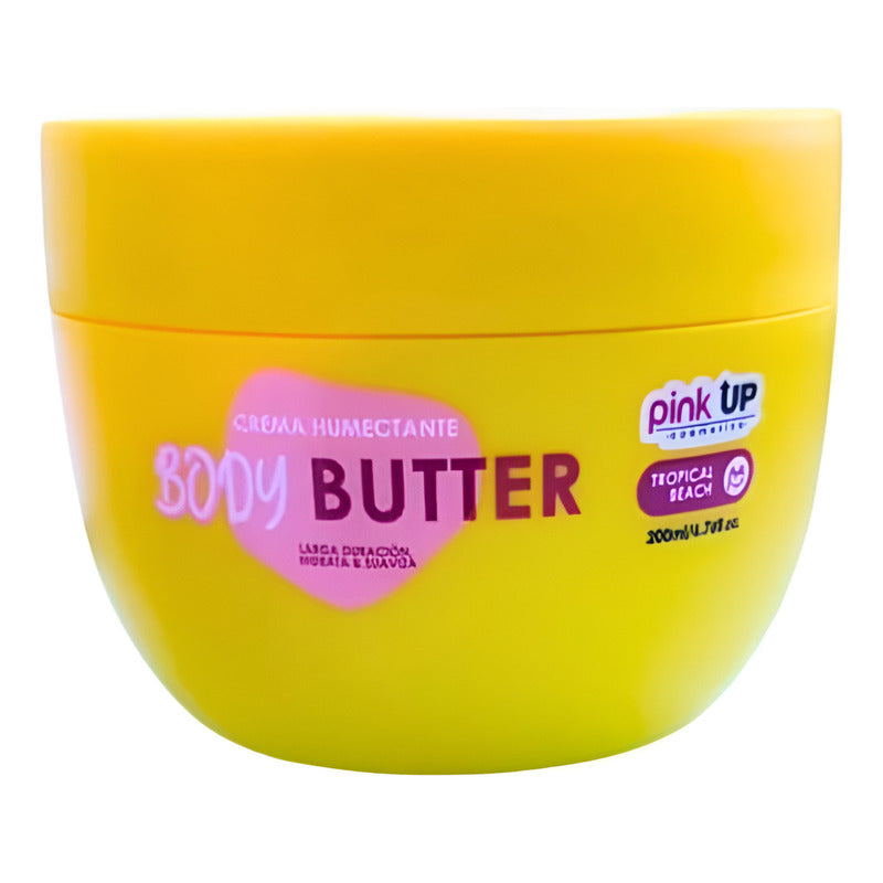Pink Up Crema Corporal Body Butter Fragancia Tropical Beach Tropical Beach
