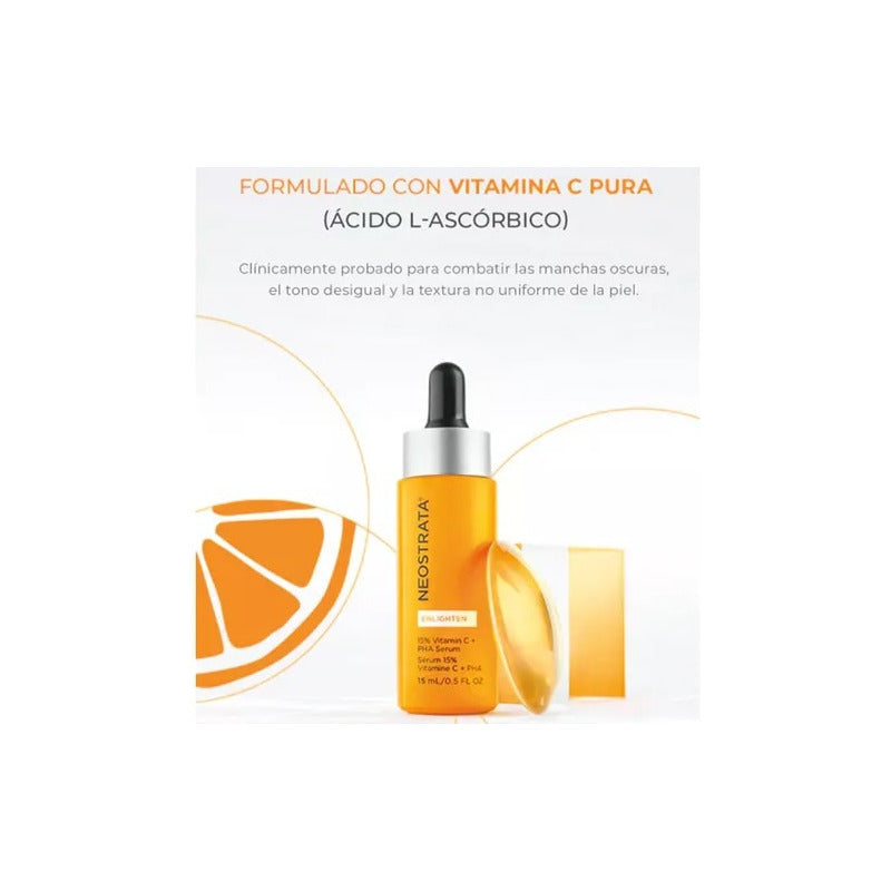Neostrata Enlighten Suero Vitamina C 15% Tipo De Piel Todo Tipo De Piel