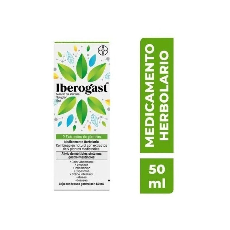 Iberogast Mezcla De Plantas Solucion Oral 50ml