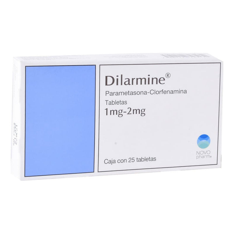 Dilarmine Tabletas 1 Mg/2 Mg, 25 Tabletas