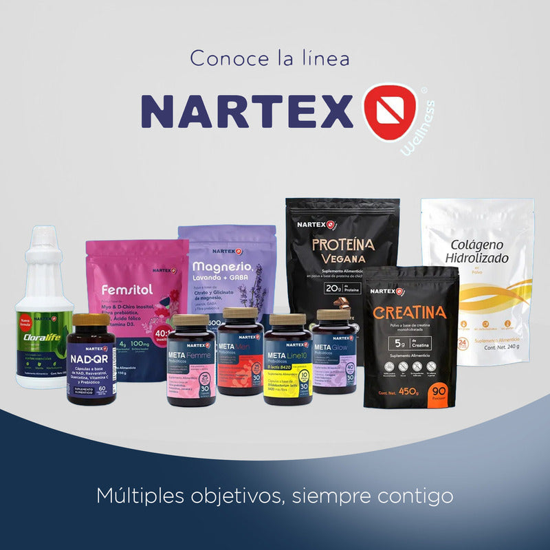 Magnesio En Polvo 150g Nartex Wellness Sabor Mora Azul Con Citrato, Glicinato, Gaba Y Lavanda Suplemento Relajante Natural Para Estrés, Sueño Y Sistema Nervioso