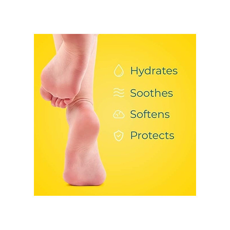 Dr. Scholls Bálsamo Hidratante Reparador | Tratamiento Clínico Para Pies Secos Y Talones Agrietados, Alivia, Suaviza Y Restaura La Piel Con Efecto Protector Y Textura No Grasa De Rápida Absorción