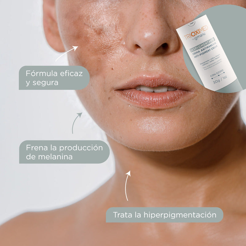 Crema Despigmentante Antimanchas 30 G Trioximed By Omanu Normal Noche