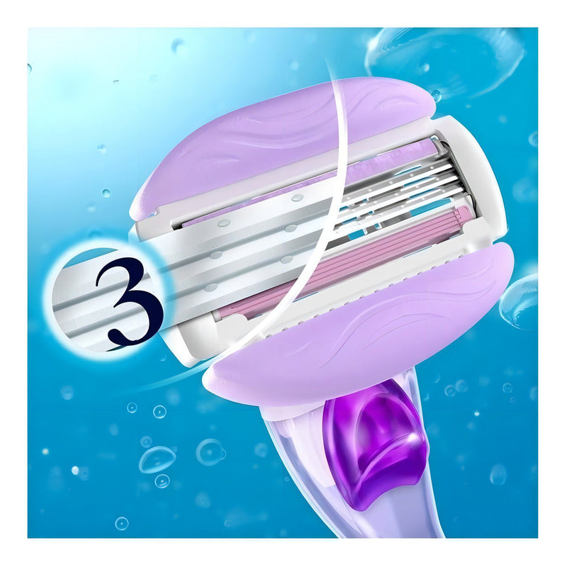 Rastrillo Gillette Venus Mujer 5 Cartuchos Y 1 Rastrillo