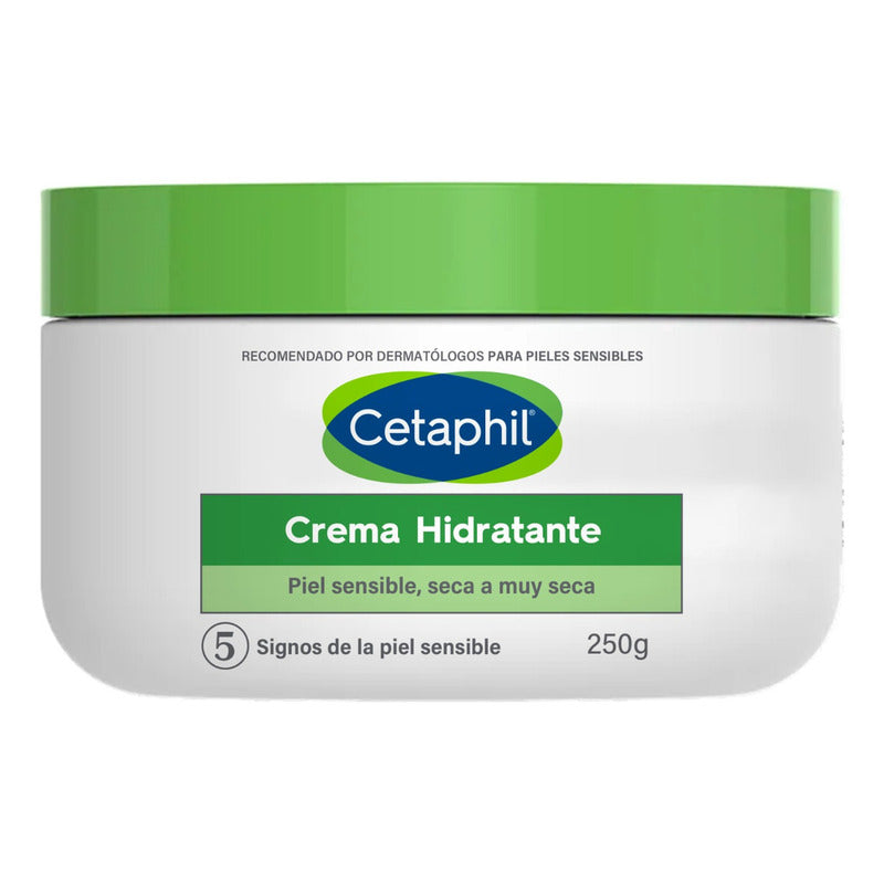 Crema Hidratante Corporal Para Piel Sensible A Muy Seca 250g Cetaphil