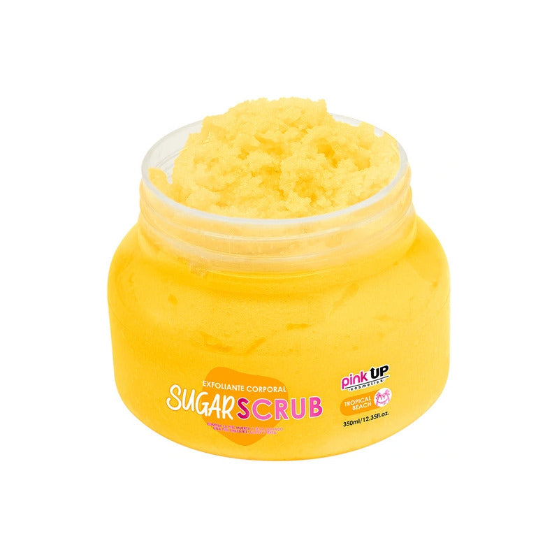 Sugar Scrub Exfoliante Corporal Pink Up 350g Fragancia Tropical Beach