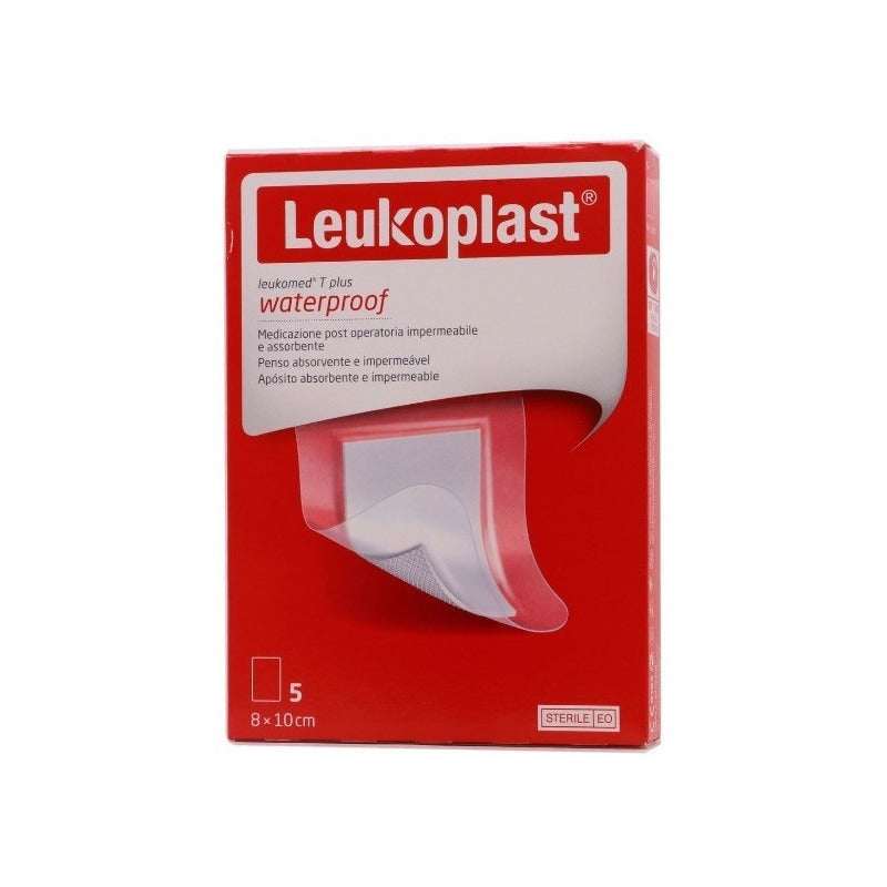 Leukoplast T Plus 5 Apósitos + Pad Impermeables 8 X 10cm