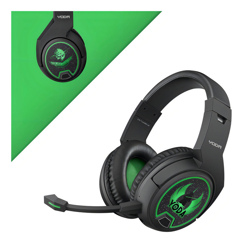 Audífonos Steren Aud-570/sw2,gamers Star Wars Color Negro