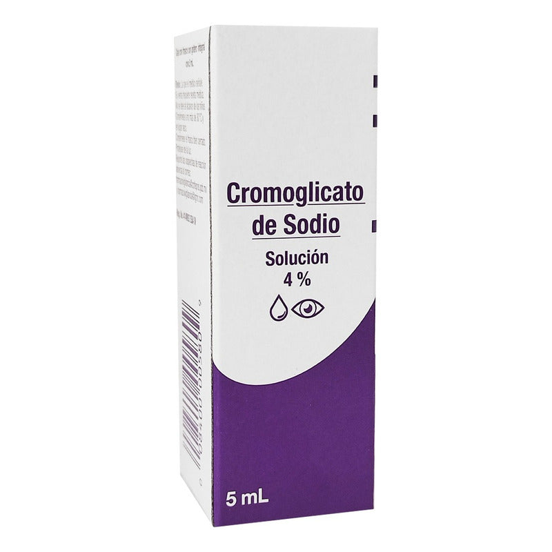 Cromoglicato De Sodio 40 Mg Solución Oftálmica 5 Ml