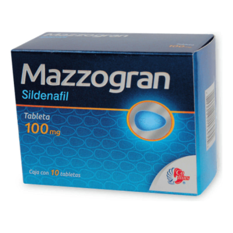 Sildenafil 100mg Mazzogran 10 Tabs