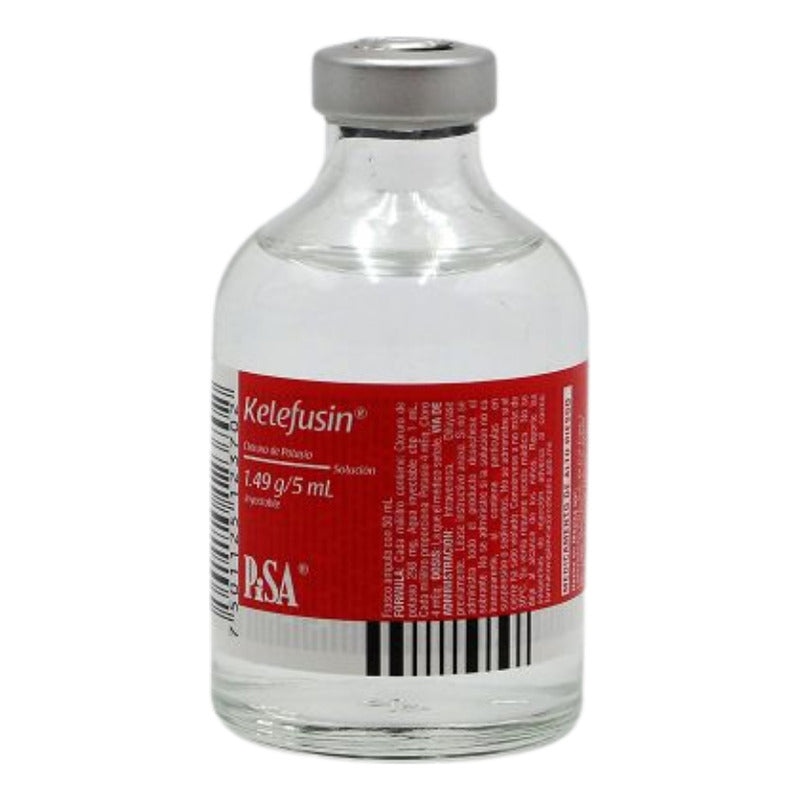 Kelefusin Pisa Cloru De Pot 1.49g /5ml Sol Inyectable