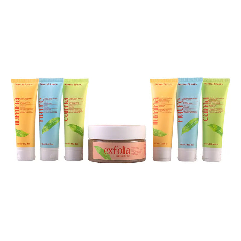Kit Cuidado Clínico Para Manos Natural Scents Fragancia N/a