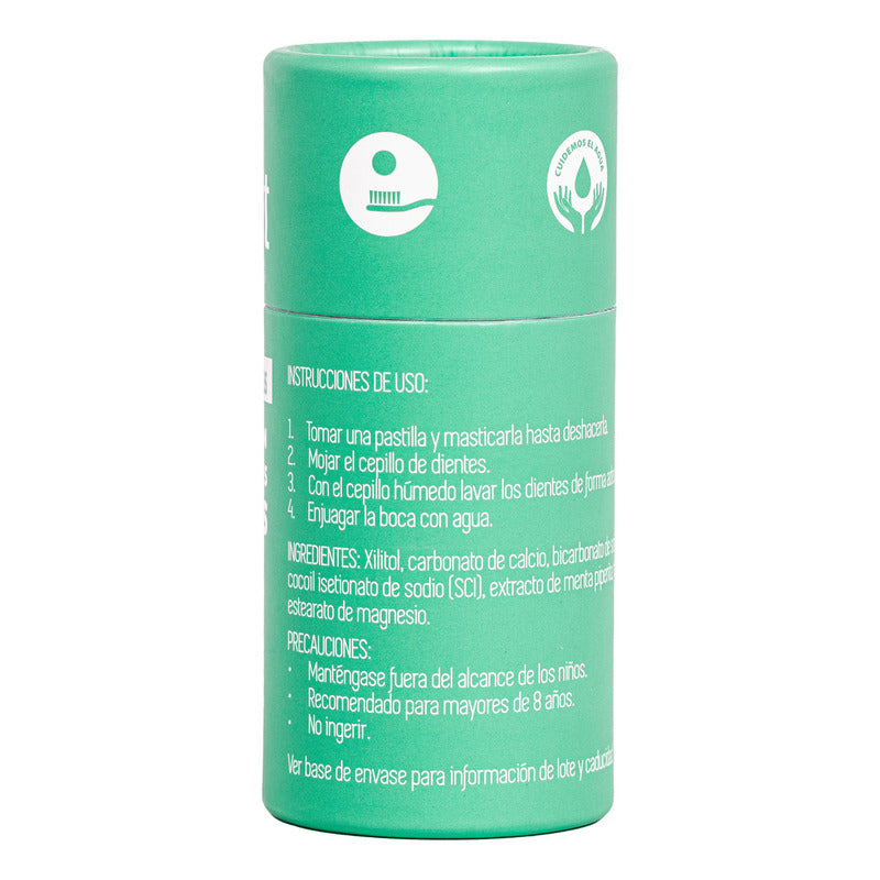 Pasta Dental Dentibit En Tabletas 90tabs Sabor Menta