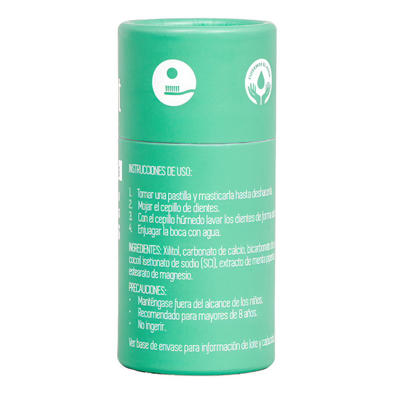 Pasta Dental Dentibit En Tabletas 90tabs Sabor Menta