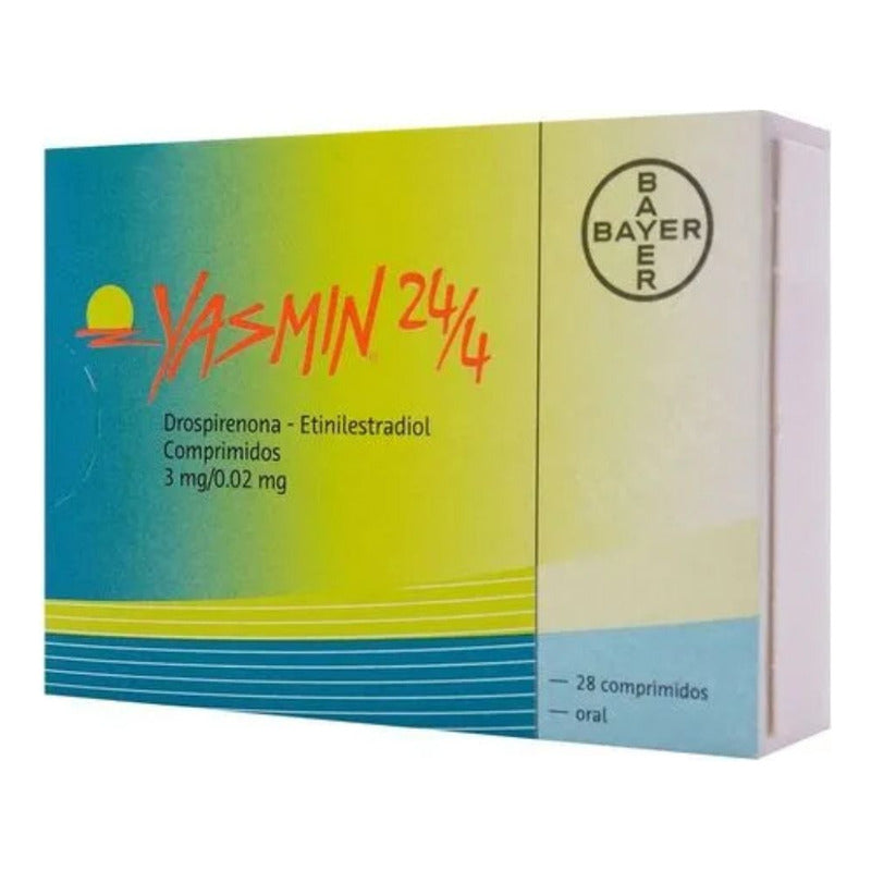 Yazmin 24/4. Caja Con 28 Comprimidos