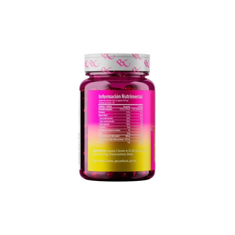 Solanum Vitamina E + Biotina, Germen De Trigo 120 Caps Sfn Sabor Sin Sabor