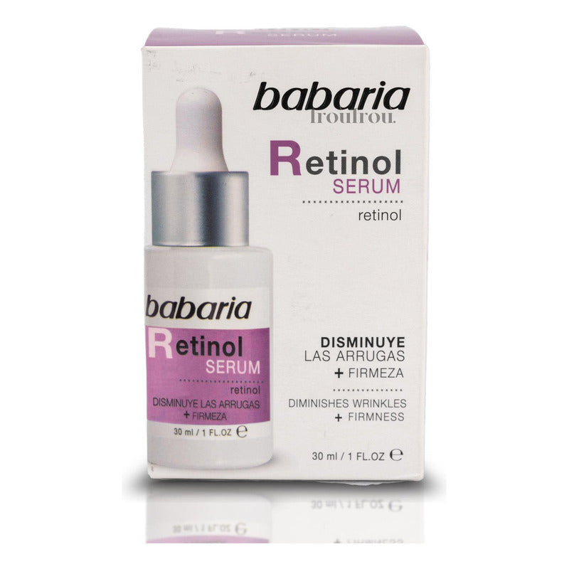Babaria Sérum Facial Retinol Vegano Antiarrugas, Apto Para Todo Tipo De Piel, 30ml