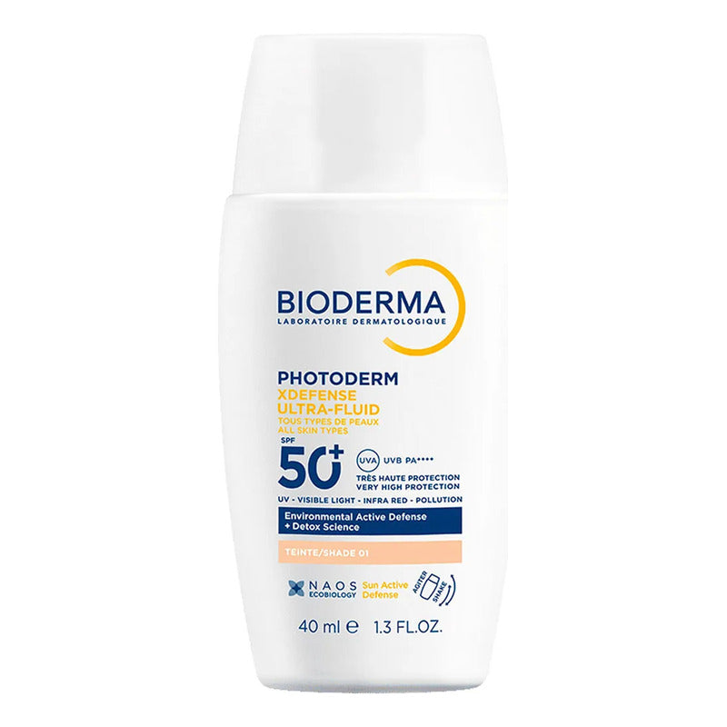 Bloqueador Solar Bioderma Photoderm Xdefense Fps50 Muy Claro