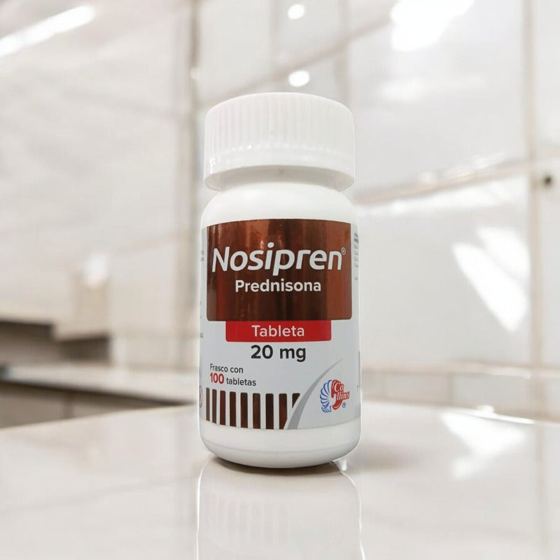 Prednisona 20 Mg Nosipren 100 Tabletas Generico Meticorten