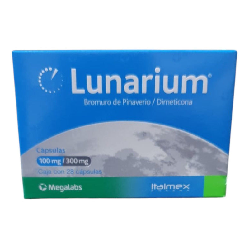Lunarium Cápsulas 100 Mg/300 Mg, 28 Cápsulas
