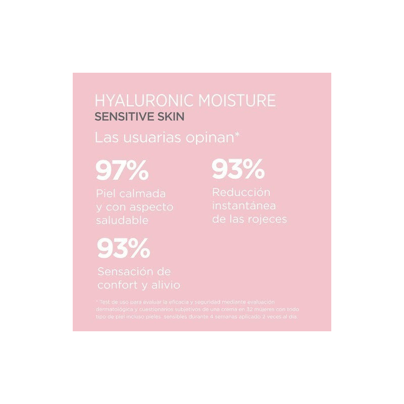 Isdinceutics Hyaluronic Moisture Crema Facial, Piel Sensible, 50 G