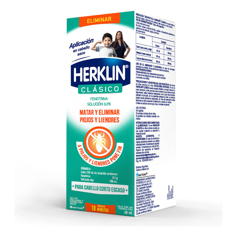 Herklin Nf Shampoo, 1 Frasco 60 Ml