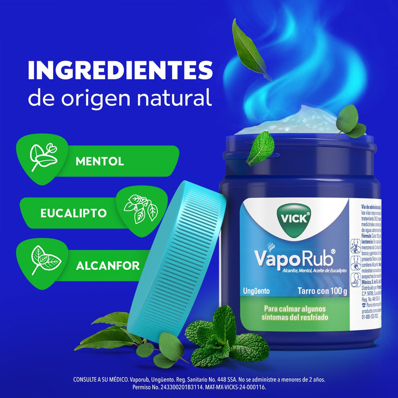 Vick Vaporub Tarro 100g