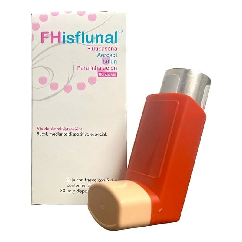 Fhisflunal Aerosol 50 Mcg, 1 Aerosol 60 Dosis - Farmacéutica Hispanoamericana, S.a. De C.v.