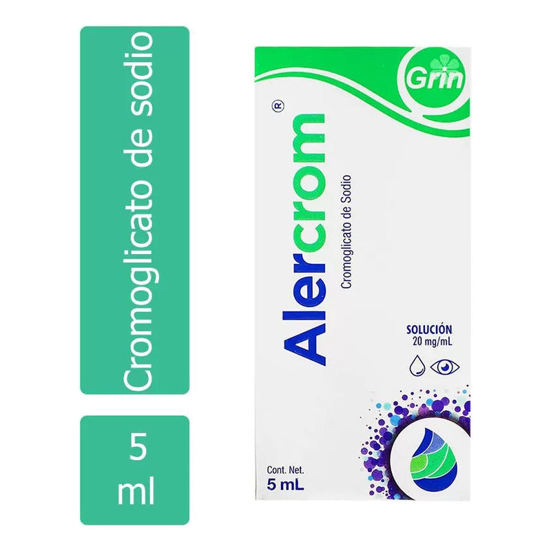 Alercrom Cromoglicato De Sodio Sol 2% 5ml