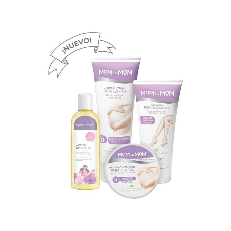 Pack Completo Mom To Mom Etapa B Cuatro Piezas Neutra