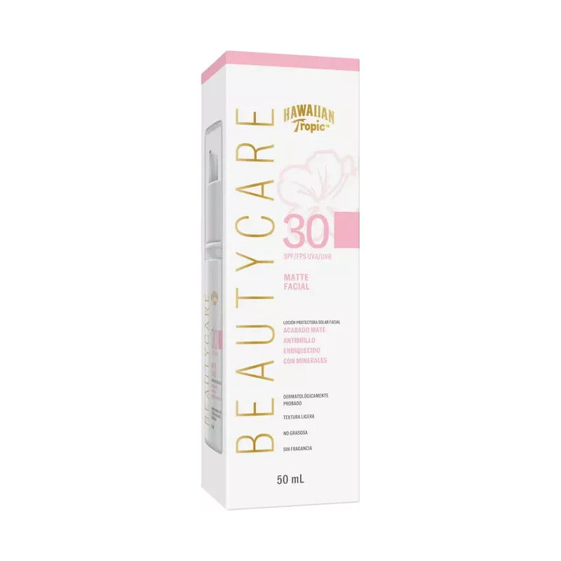 Protector Solar Facial Beauty Care Matte Fps 30 Loción 50ml