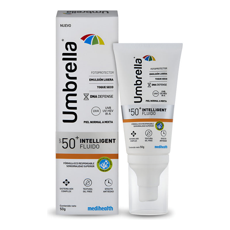 Umbrella Protector Solar Spf50+ Intelligent Fluido 50g